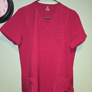 COZYFIT Scrubs for Women Stretch V-Neck Scrub Top Size Small